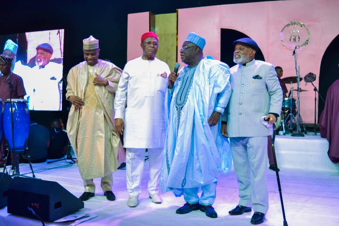 [Photos] Okoya, Olu Okeowo, Obi, Oba Otudeko, Oshiomole, and Others Attend Olufunke Daniel’s Talk-of-the-Town 60th Birthday Bash