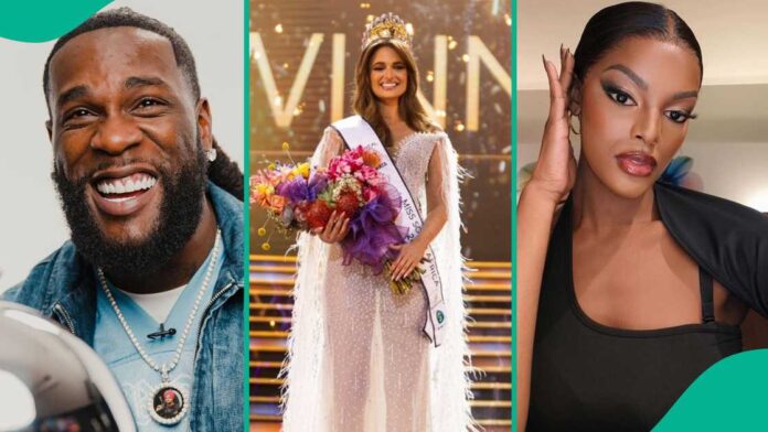 Mia Le Roux, Chidimma Adetshina, Miss South Africa 2024, beauty pageant controversy, Nigerian heritage, hearing impairment, African identity, Burna Boy, Tyla, Kirsten Khan, Kebalepile Ramafoko