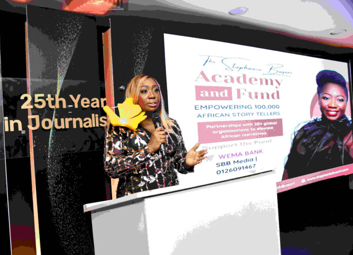 Stephanie Busari Celebrates 25 Years in Journalism, Launches Storytelling Academy