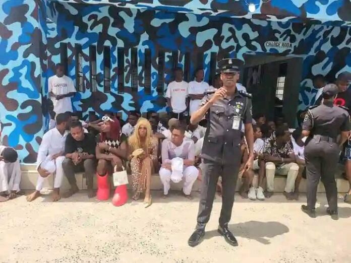 Delta State Police Storm Gay Wedding Venue, Arrest Suspects, Many Escape