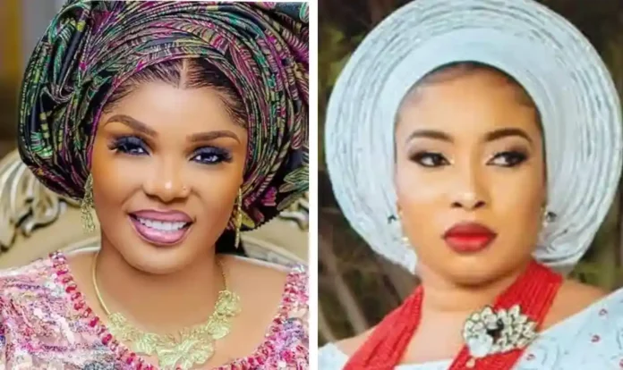 Iyabo Ojo and Lizzy Anjorin