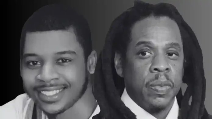 Jay-Z and Rymir Satterthwaite