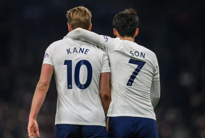 Harry Kane and Son Heung-min