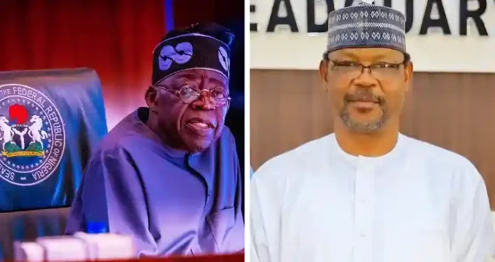 Bola Tinubu and Salihu Abdullahi Dembos
