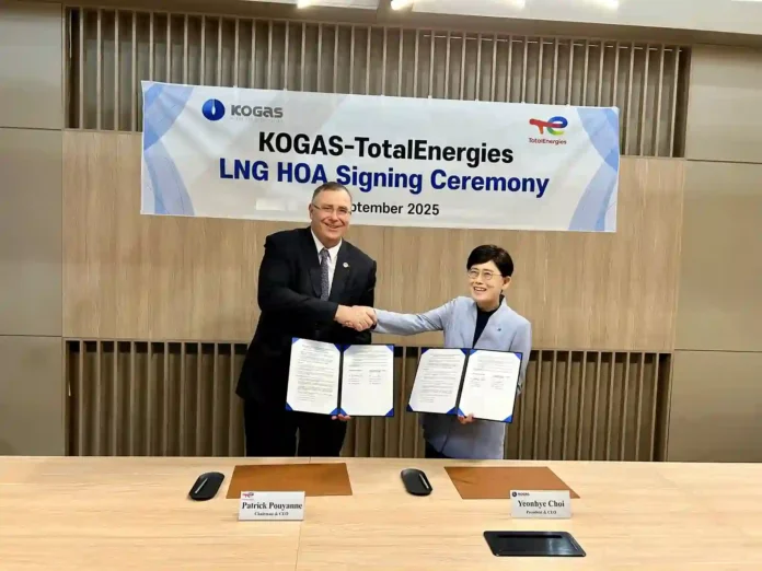 KOGAS and TotalEnergies