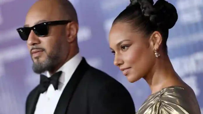 Swizz Beatz and Alicia Keys